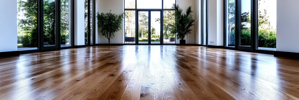 橡木地板与白漆