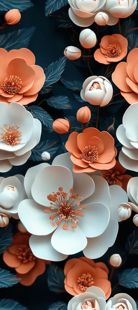 花卉簇拥顶视图