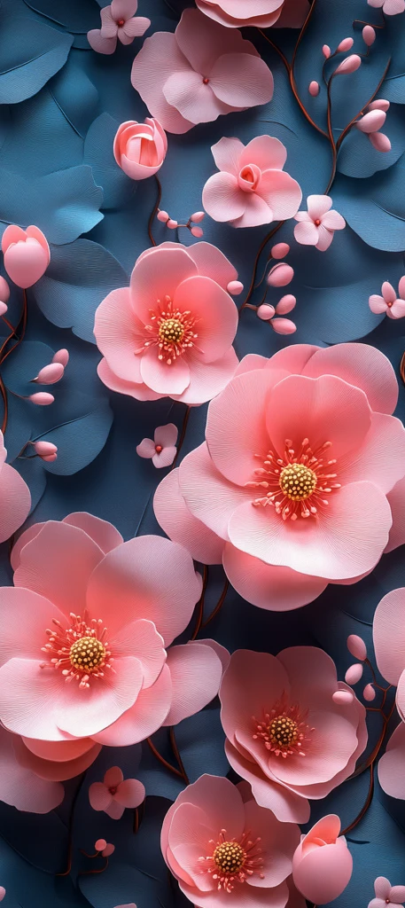 花卉簇拥顶视图