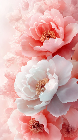 白牡丹梦幻花艺