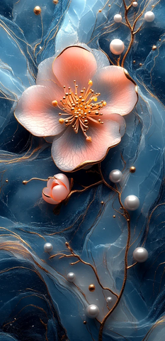 珍珠花纹背景图