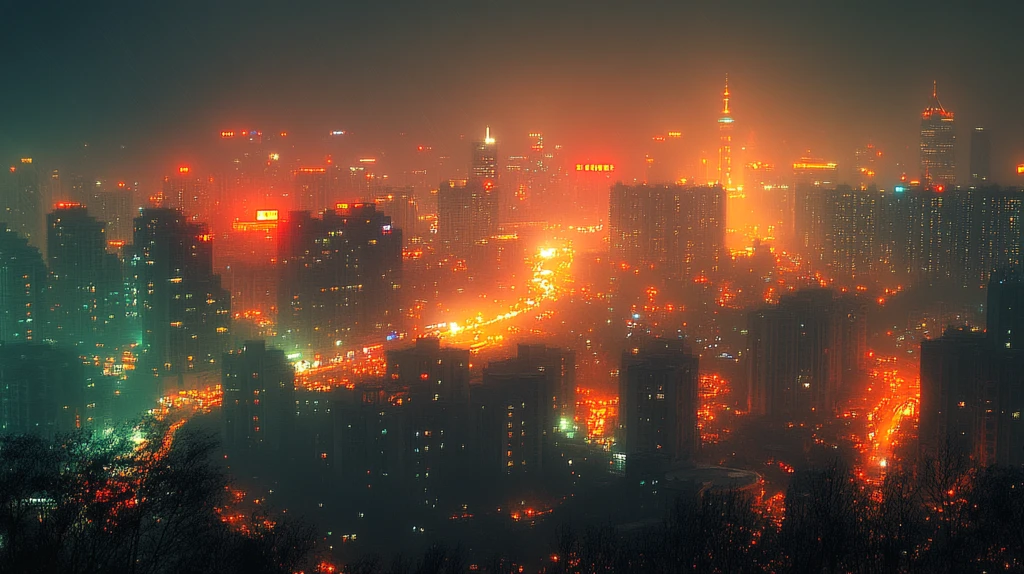 上海外滩城市风光全景