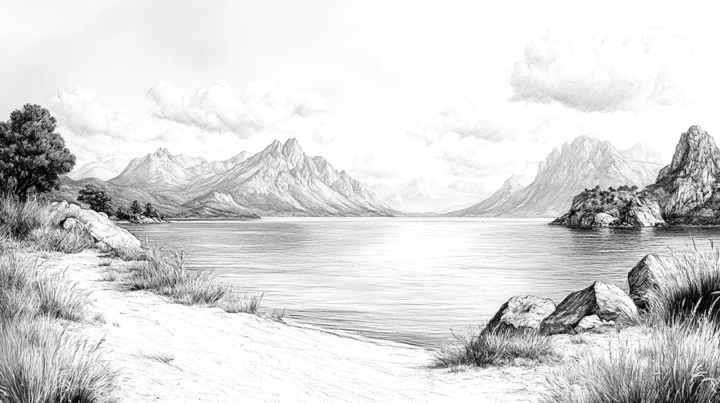 水边的城市建筑景观