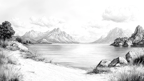 水边的城市建筑景观