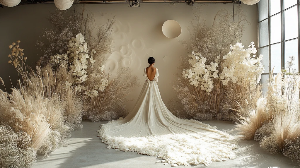 婚礼背景墙装饰