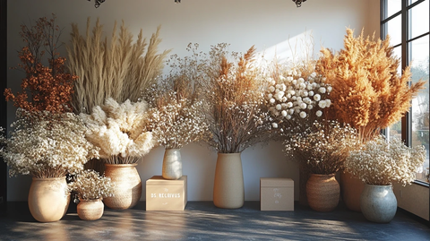 婚礼装饰与干花展示