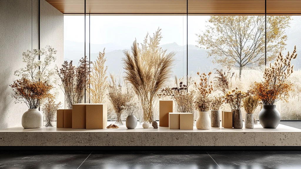 婚礼装饰与干花展示