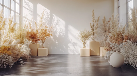 婚礼装饰与干花展示