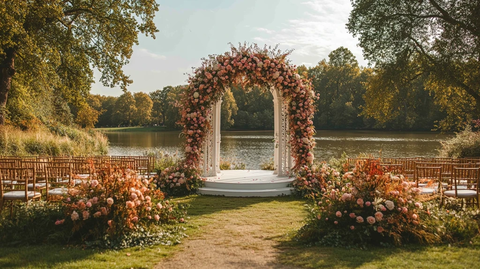 婚礼仪式舞台布置