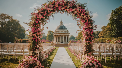 婚礼仪式舞台布置