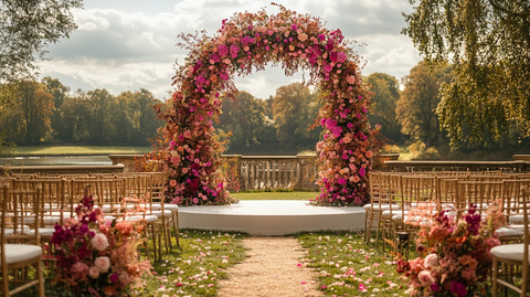 婚礼仪式舞台布置