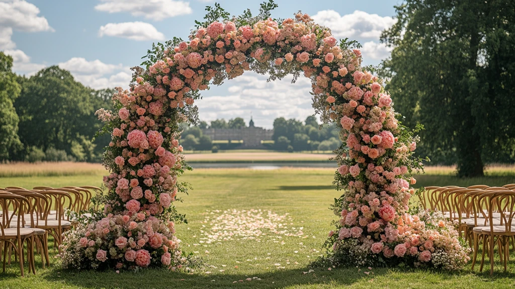 婚礼仪式舞台布置