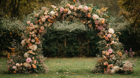 婚礼花拱门装饰