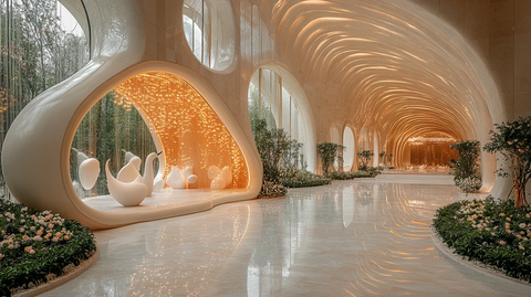 婚礼大厅入口装饰