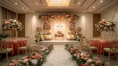 婚礼舞台布置