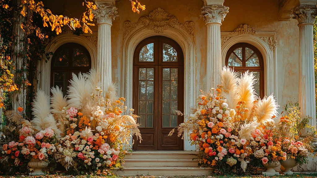 婚礼装饰与巨型贝壳