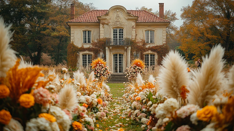 婚礼装饰与巨型贝壳