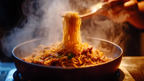 炸酱面肉香四溢