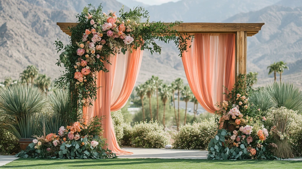 新婚夫妇婚礼装饰