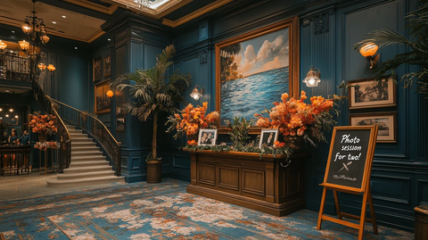 婚礼照片拍摄区