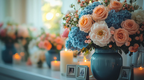 婚礼桌装饰与细节