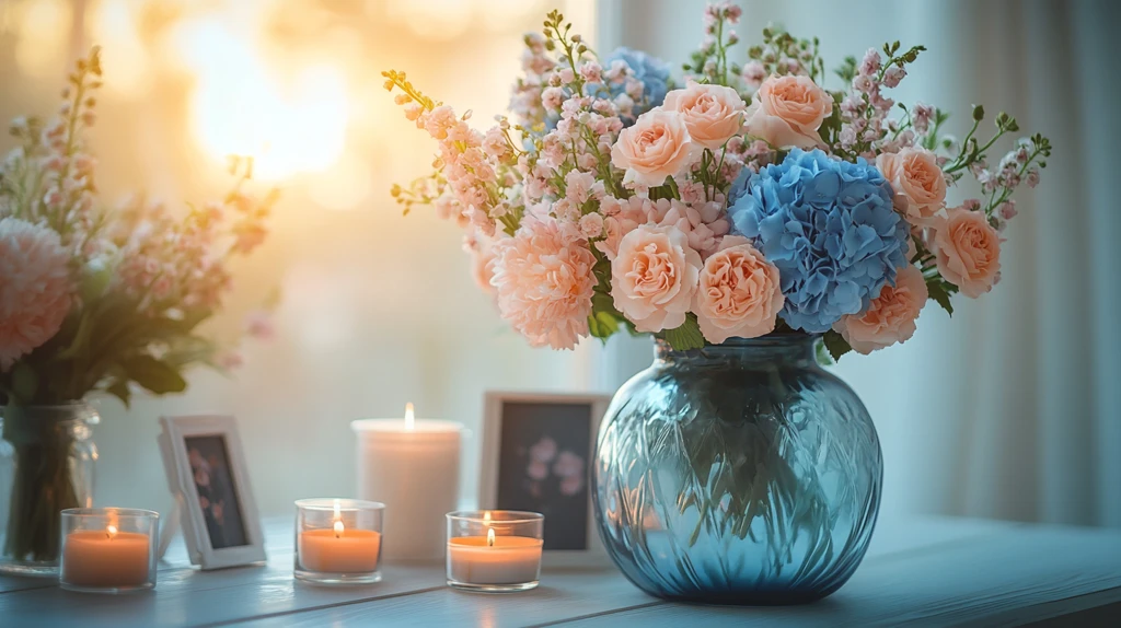 婚礼桌装饰与细节