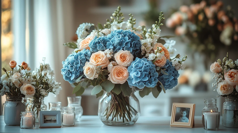 婚礼桌装饰与细节