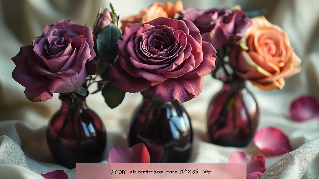 情人节DIY餐桌中心花艺