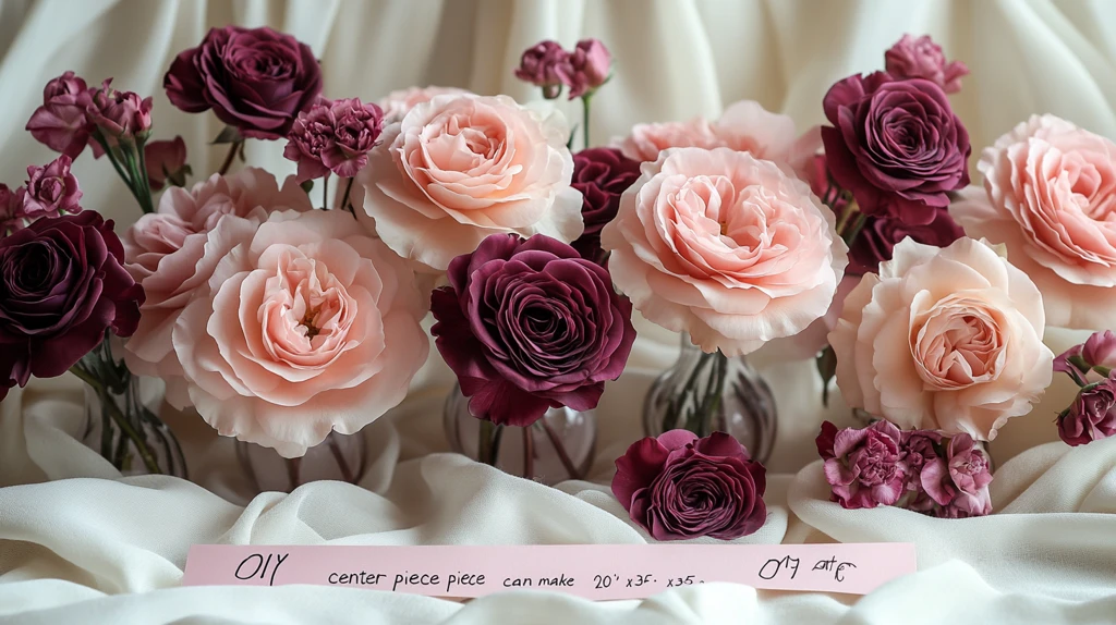 情人节DIY餐桌中心花艺