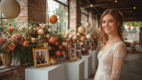 婚礼照片展示区