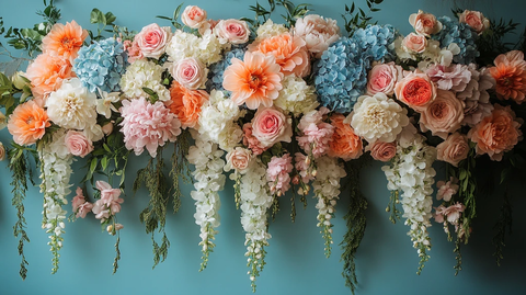 优雅婚礼花卉装饰