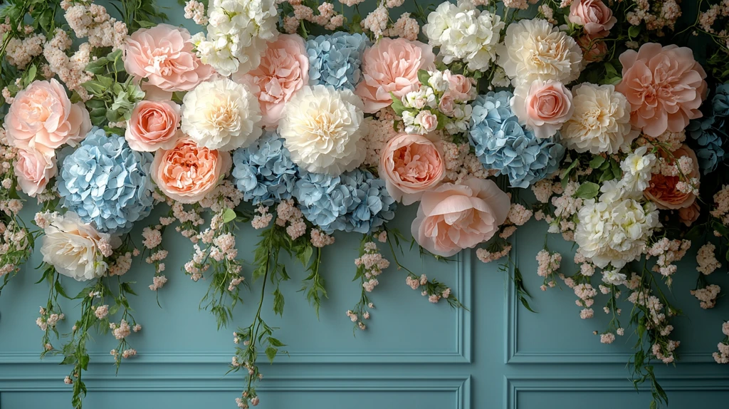 优雅婚礼花卉装饰