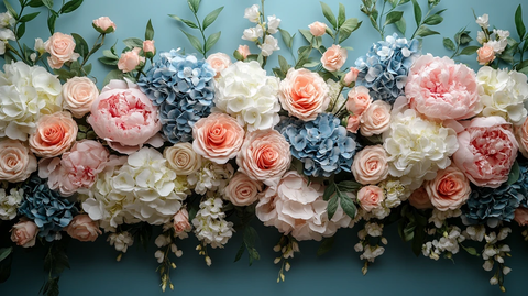 优雅婚礼花卉装饰