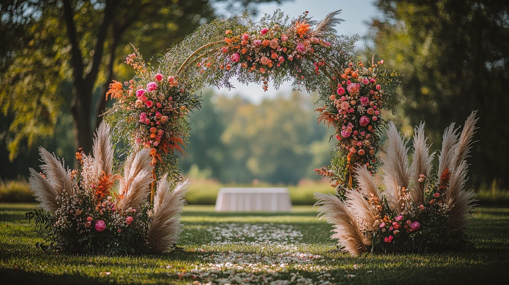 婚礼拱门装饰