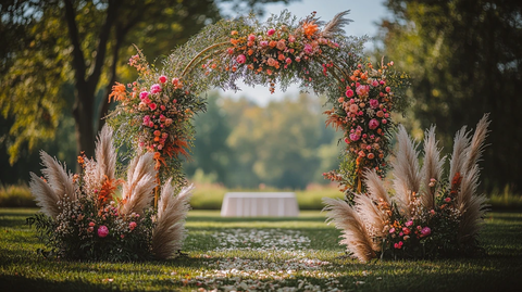 婚礼拱门装饰