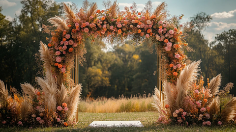 婚礼拱门装饰