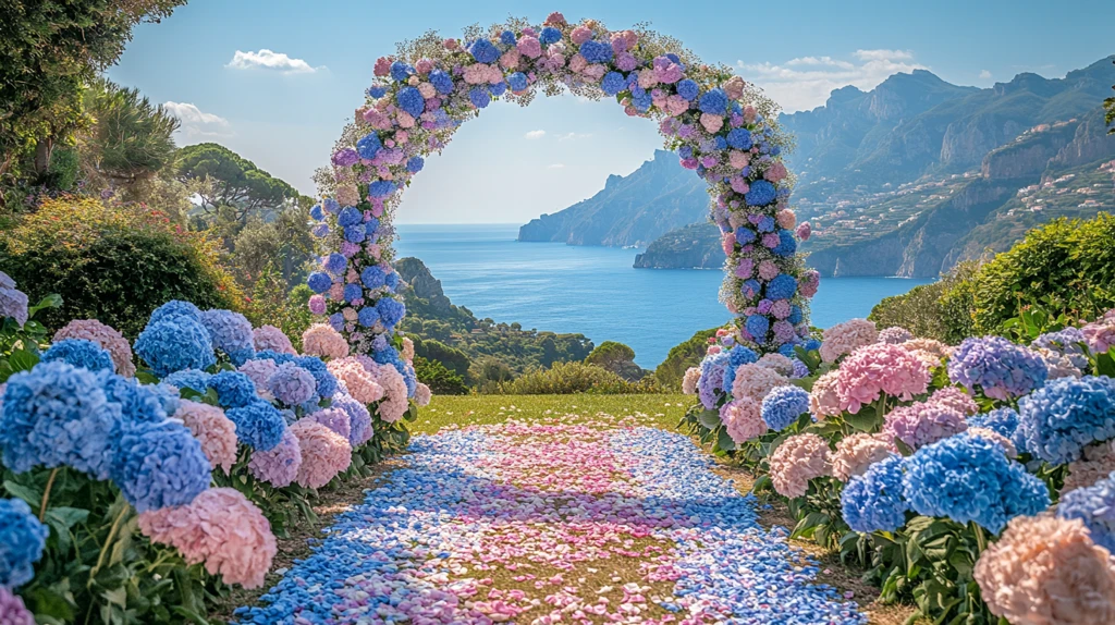 婚礼花拱门装饰