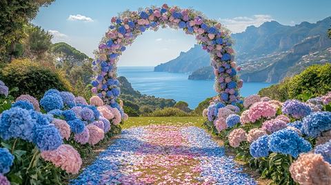 婚礼花拱门装饰