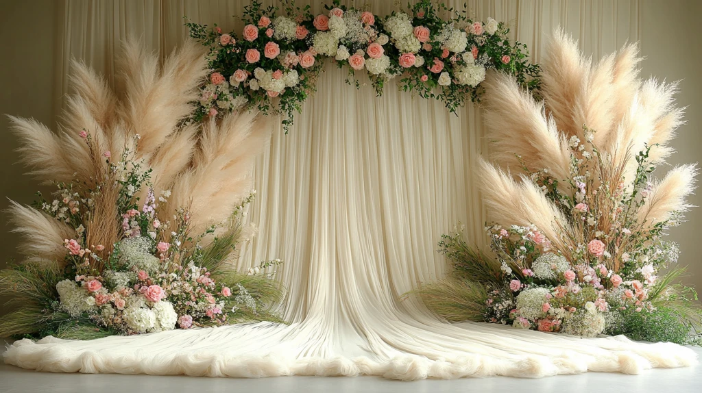 婚礼舞台背景设计