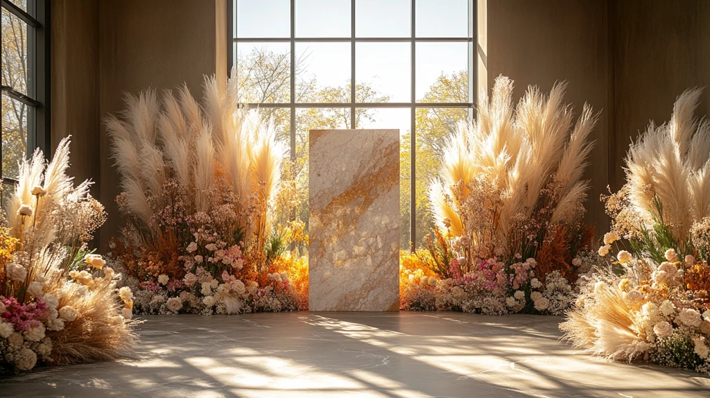 婚礼装饰与大理石雕塑