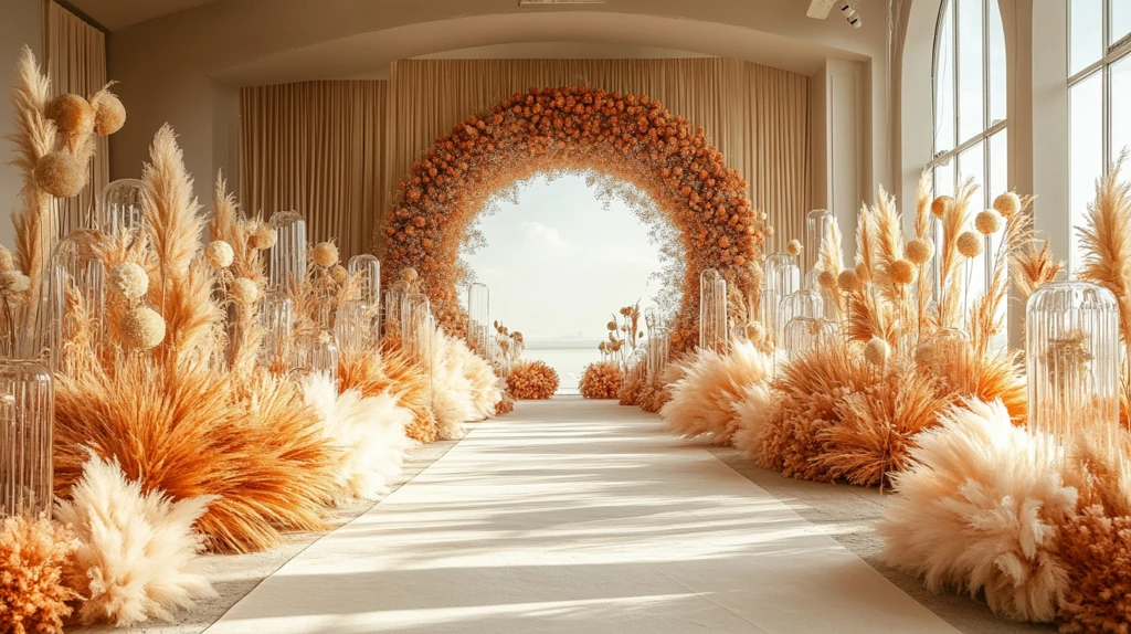 婚礼玻璃球舞台设计