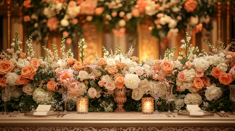 婚礼现场玻璃装饰