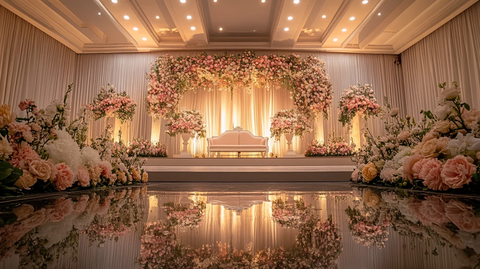 婚礼接待中心装饰