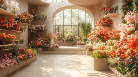 花店植物与花束