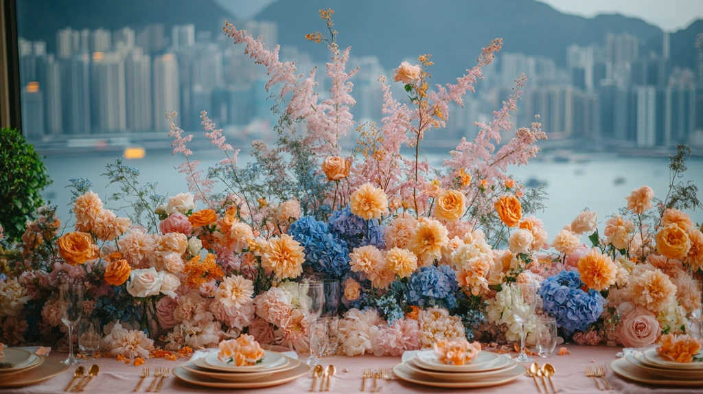 婚礼花园城市景观