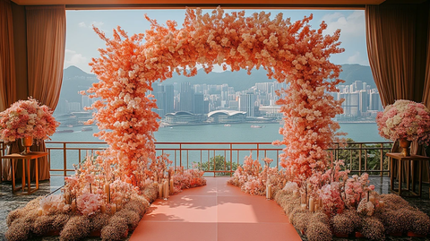 婚礼花园城市景观