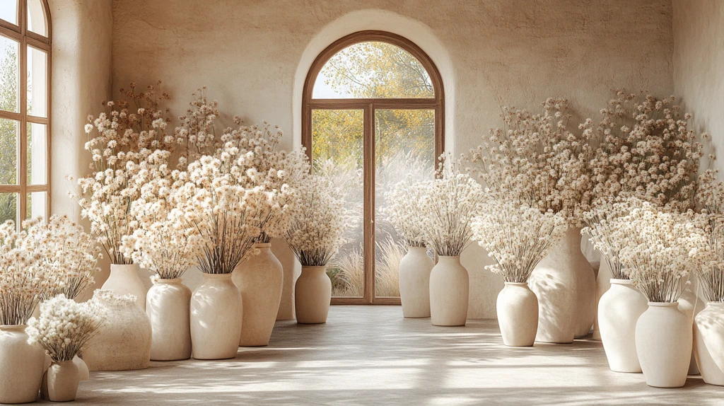 大花瓶与鲜花舞台