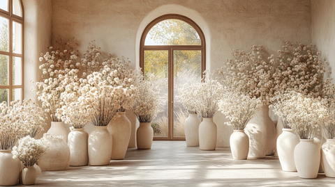 大花瓶与鲜花舞台