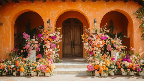 婚礼花艺户外拱门