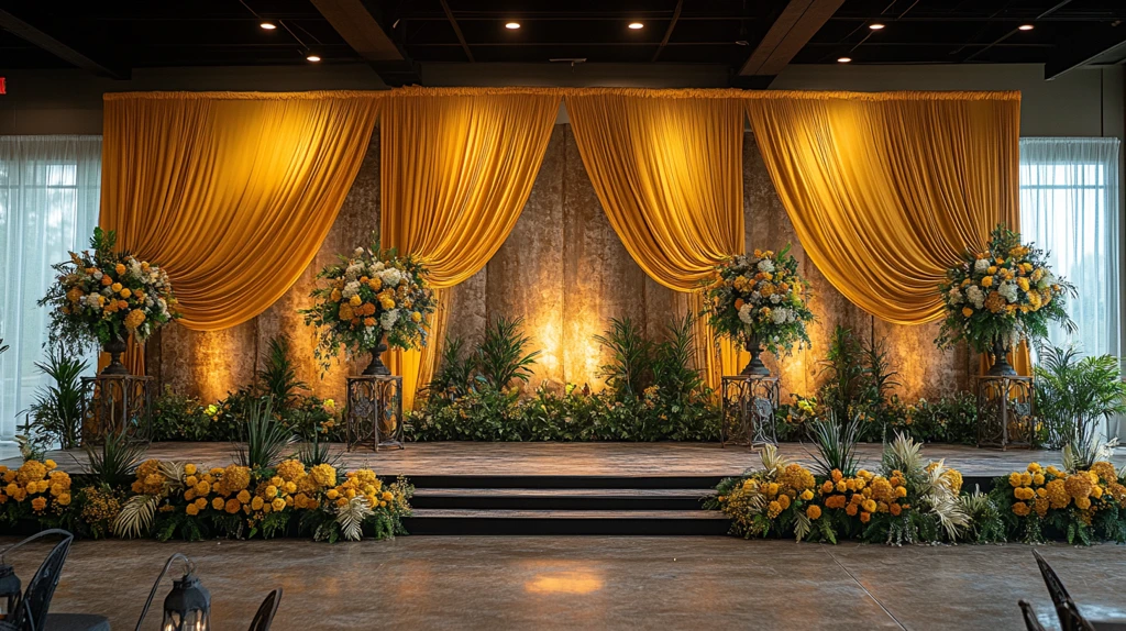 牧师感恩节舞台布置